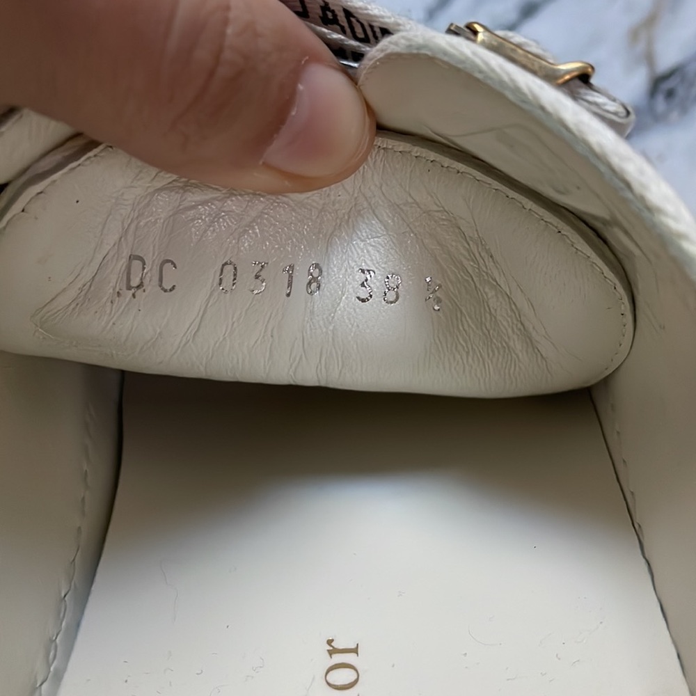 🌟Christian Dior Blush Velvet Trainers 🌟 - Picture 10 of 12